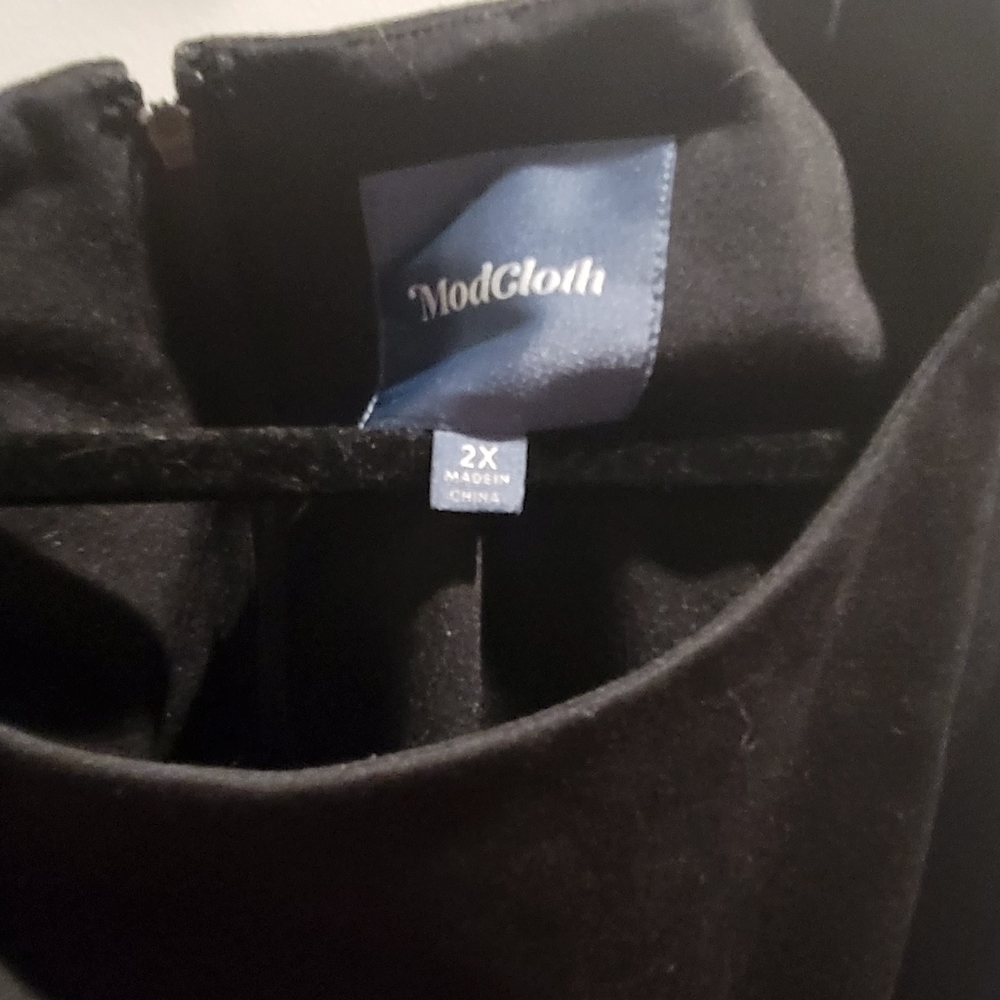 Modcloth Black Work Top - Picture 4 of 4